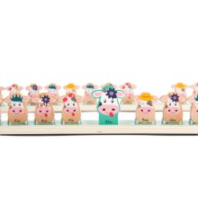 Találd ki, melyik tehénke vagyok! (BS Toys fa játék)