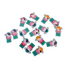 Találd ki, melyik tehénke vagyok! (BS Toys fa játék)