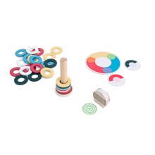 Színkombinációs verseny (BS Toys fa játék)