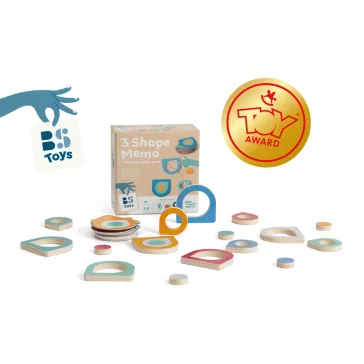 Fa forma-memóriakirakó (BS Toys fa játék)