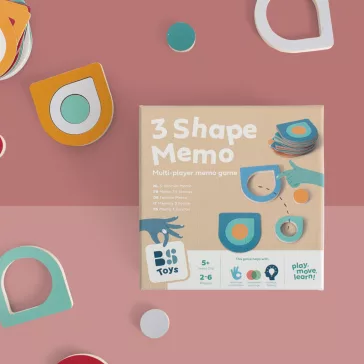 Fa forma-memóriakirakó (BS Toys fa játék)
