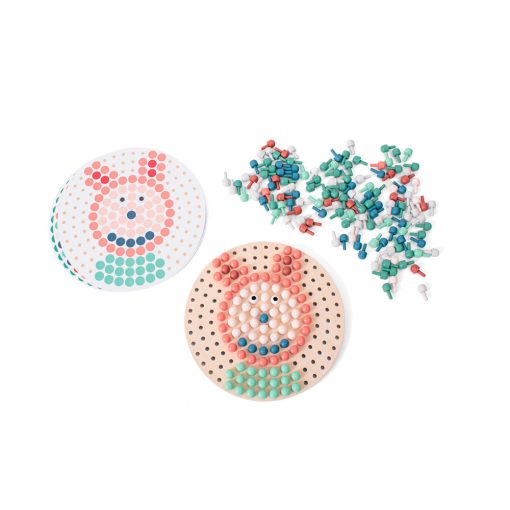 Pötyis mozaikkirakó (BS Toys fa játék)