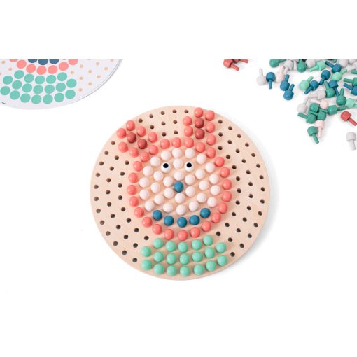 Pötyis mozaikkirakó (BS Toys fa játék)