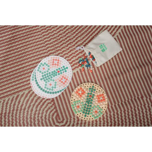 Pötyis mozaikkirakó (BS Toys fa játék)