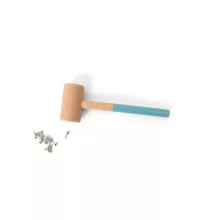 Kalapálós képalkotó játék (BS Toys fa játék)