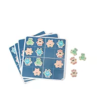 Fa Sudoku: szörnyecskés (BS Toys fa játék)