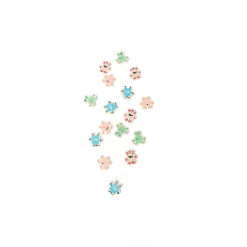 Fa Sudoku: szörnyecskés (BS Toys fa játék)