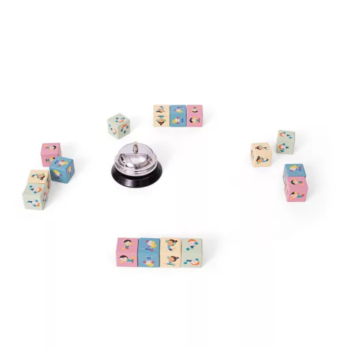 Gyorsasági kockakirakó (BS Toys fa játék)