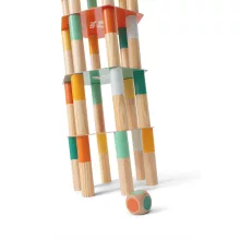 Egyensúlyozó toronyépítő (BS Toys fa játék)