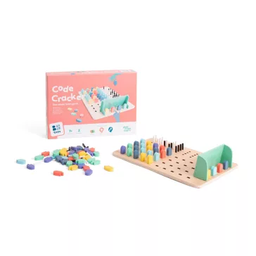 Kódfejtő logikai fajáték (BS Toys fa játék)