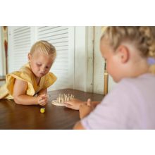 Festékpaletta fa memóriajáték (BS Toys fa játék)