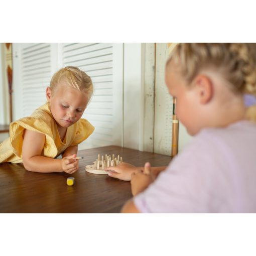 Festékpaletta fa memóriajáték (BS Toys fa játék)