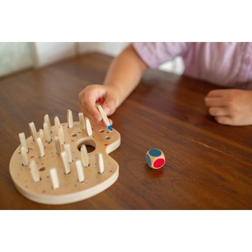 Festékpaletta fa memóriajáték (BS Toys fa játék)