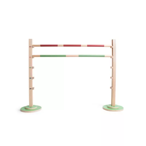 Gátugrás mozgásfejlesztő fajáték (BS Toys fa játék)