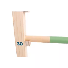 Gátugrás mozgásfejlesztő fajáték (BS Toys fa játék)