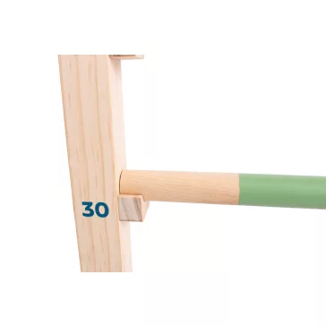 Gátugrás mozgásfejlesztő fajáték (BS Toys fa játék)