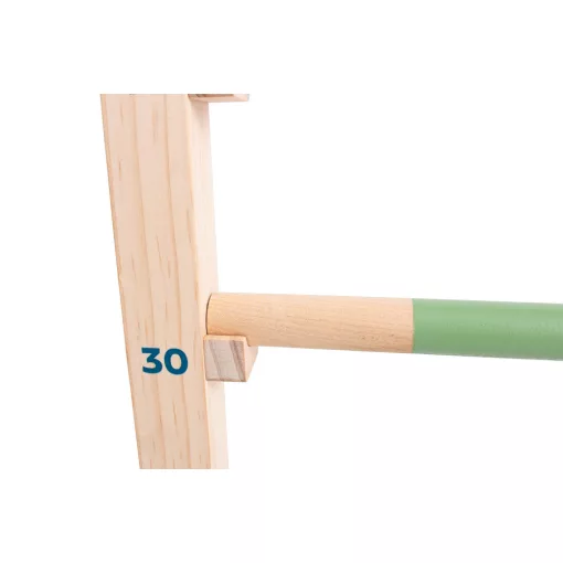 Gátugrás mozgásfejlesztő fajáték (BS Toys fa játék)