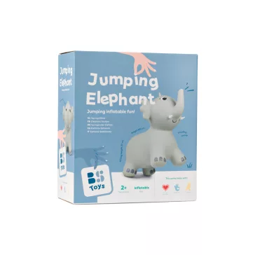 Ugráló elefánt aktív ugrálós játék (BS Toys)