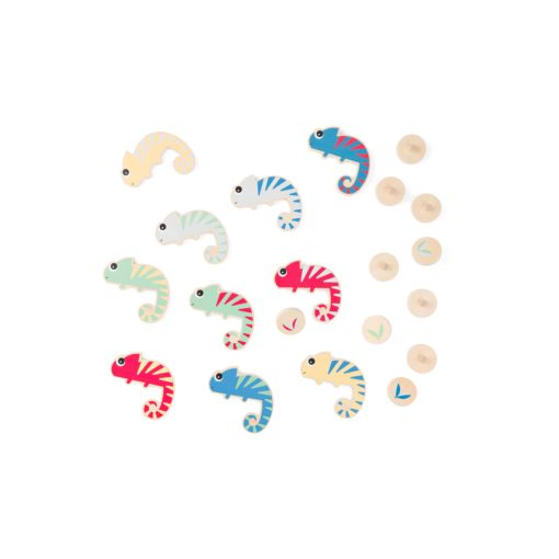 Kaméleon – Színfelismerő fajáték (BS Toys fa játék)