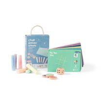 Szabadtéri játékgyűjtemény aszfaltkrétával (BS Toys)