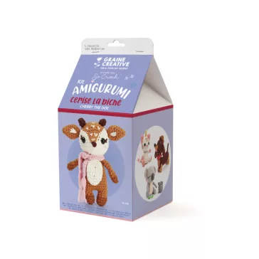 Amigurumi készlet: Őzike (17 cm) Graine Creative