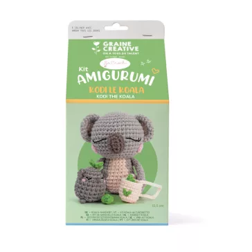 Amigurumi készlet: Koala (12,5 cm) Graine Creative