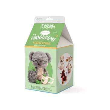 Amigurumi készlet: Koala (12,5 cm) Graine Creative