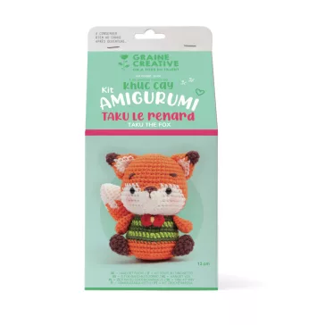 Amigurumi készlet: Róka (Graine Creative)