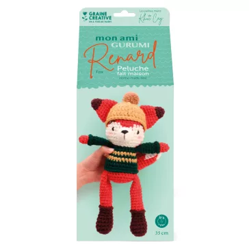 Amigurumi készlet: Az én rókám (Graine Creative)