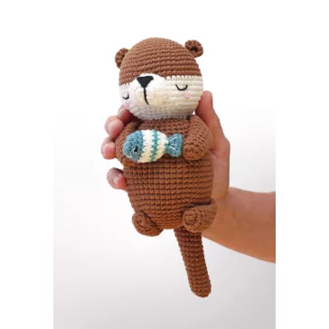 Amigurumi készlet: Zenélő tengeri vidra (Graine Creative)