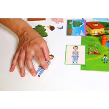 Fejleszt Elek - Barangolás a farmon készségfejlesztő társasjáték