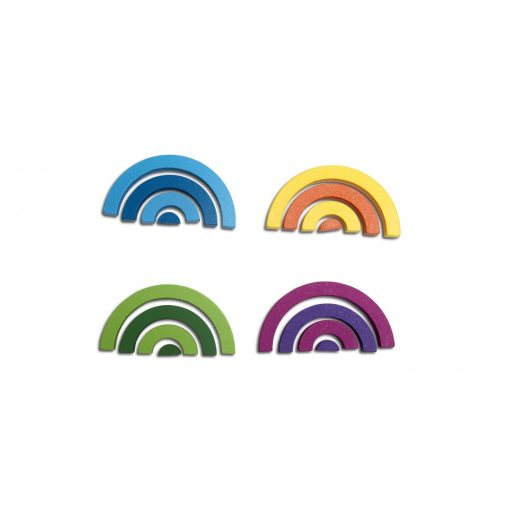 Szivárvány ívek fajáték (BS Toys fa játék)