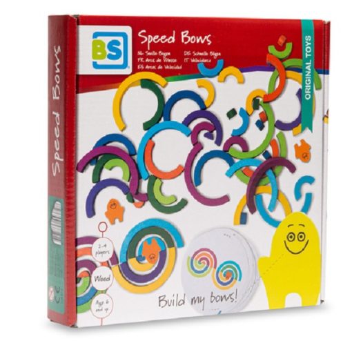 Szivárvány ívek fajáték (BS Toys fa játék)