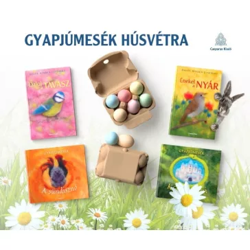 Gyapjú mesék húsvéti csomag ajándék aszfaltkrétával