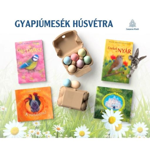 Gyapjú mesék húsvéti csomag ajándék aszfaltkrétával