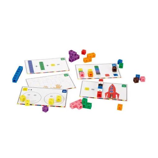 Számoló kockák feladatlapokkal - MathlinkCubes Activity Set