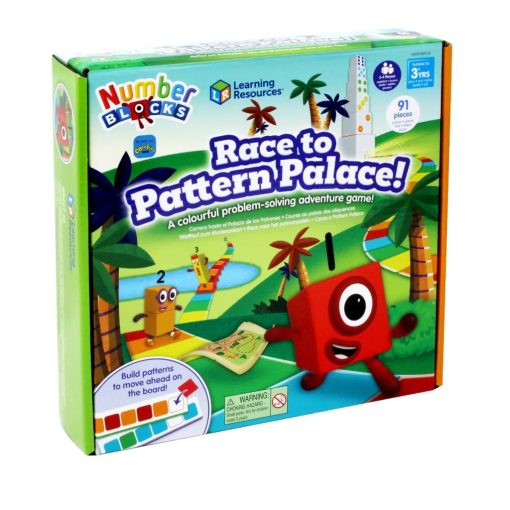 Numberblocks társasjáték - Race to Pattern Palace