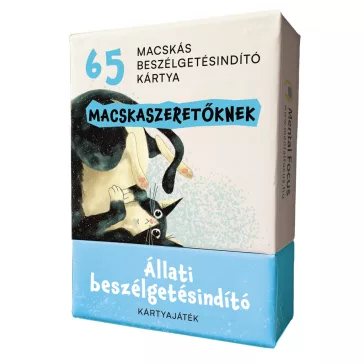   Állati beszélgetésindító macskaszeretőknek: kártyajáték 7 éves kortól (Mental Focus)