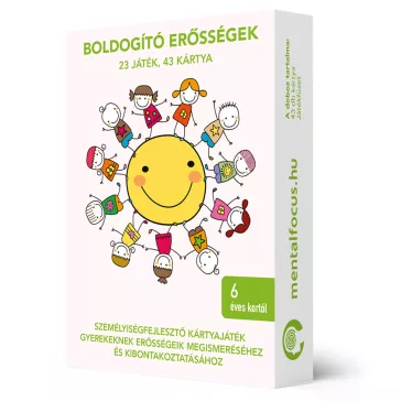 Boldogító erősségek kártyajáték (Mental Focus)