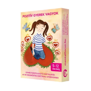  Pozitív gyerek vagyok kártyajáték 5-12 éveseknek (Mental Focus)