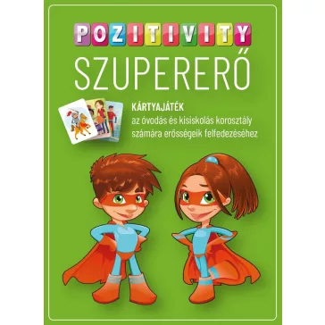   Pozitivity Szupererő kártyajáték óvodások és kisiskolások számára (Mental Focus)