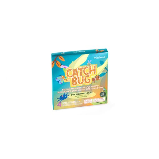 Bogárfogó társasjáték (Catch the Bug) Miniland ML45501