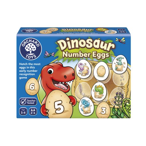 Dínótojások (Dinosaur Number Eggs) Orchard Toys OR130