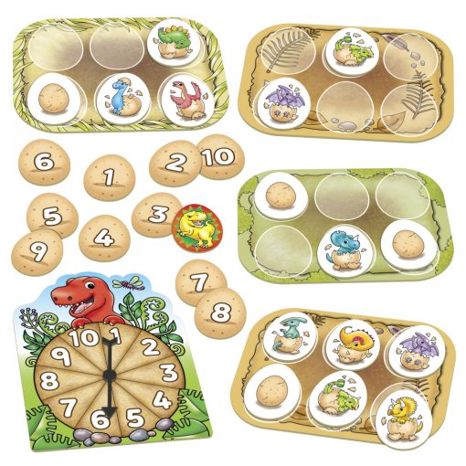 Dínótojások (Dinosaur Number Eggs) Orchard Toys OR130