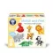 Kétdarabos párosító kártyák: Dzsungel állatok (Match and Feel Jungle Puzzles) ORCHARD TOYS OR133