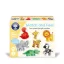Kétdarabos párosító kártyák: Dzsungel állatok (Match and Feel Jungle Puzzles) ORCHARD TOYS OR133