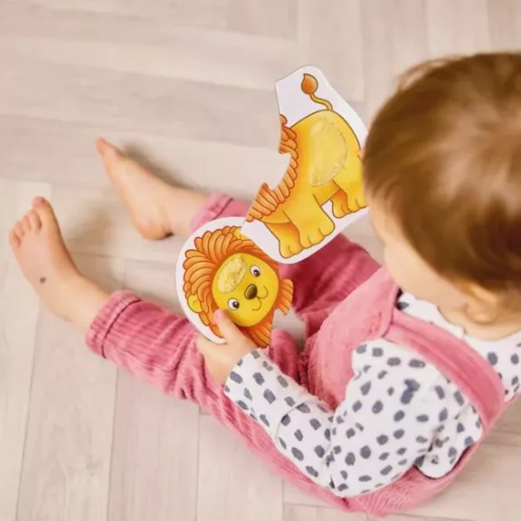 Kétdarabos párosító kártyák: Dzsungel állatok (Match and Feel Jungle Puzzles) ORCHARD TOYS OR133