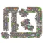 Utak óriás puzzle (Giant Road) ORCHARD TOYS OR286