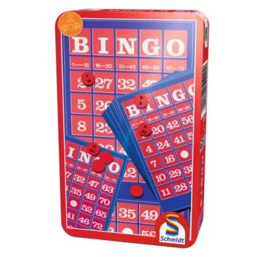 Bingo fémdobozban (51220) Bingo in Metalldose Schmidt
