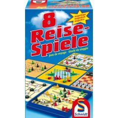   8 db mágneses utazójáték (49102) 8 Reise-Spiele, magnetisch